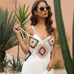 Introducing the Sidonie Crochet Dress - a beach must-have for women. This long knit tunic in white doubles as a swim cover-up and a stylish sundress. Embrace the summer with this versatile and chic piece. Summer Crochet Beachwear Dress For Beach Cover-up, Summer Beach Cover-up Crochet Maxi Dress, Casual Stretch Crochet Beach Cover-up Dress, Stretch Crochet Beach Cover-up Dress, Multicolor Sleeveless Crochet Dress For Beach Cover-up, Wedding Gown Simple Elegant, Wedding Gown Simple, Enchanted Garden Wedding, Fantasy Mermaid