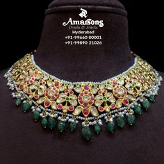 😍🔥 Gold Kundan Polki Necklace Embedded with Emerald 💚 from @amarsonsjewellery. ⠀⠀⠀⠀⠀⠀⠀⠀⠀⠀⠀⠀⠀⠀⠀⠀⠀⠀⠀⠀⠀⠀⠀⠀⠀⠀⠀⠀.⠀⠀⠀⠀⠀⠀⠀⠀⠀⠀ Comment below 👇 to know price⠀⠀⠀⠀⠀⠀⠀⠀⠀⠀⠀⠀⠀⠀⠀⠀⠀⠀⠀⠀⠀⠀⠀.⠀⠀⠀⠀⠀⠀⠀⠀⠀⠀⠀⠀⠀⠀⠀ Follow 👉: @amarsonsjewellery⠀⠀⠀⠀⠀⠀⠀⠀⠀⠀⠀⠀⠀⠀⠀⠀⠀⠀⠀⠀⠀⠀⠀⠀⠀⠀⠀⠀⠀⠀⠀⠀⠀⠀⠀⠀⠀⠀⠀⠀⠀⠀⠀⠀⠀⠀⠀⠀⠀⠀⠀⠀⠀⠀⠀⠀⠀⠀⠀⠀⠀⠀⠀⠀⠀⠀⠀⠀⠀⠀⠀⠀⠀⠀⠀⠀ For More Info DM @amarsonsjewellery OR 📲Whatsapp on : +91-9966000001 +91-8008899866.⠀⠀⠀⠀⠀⠀⠀⠀⠀⠀⠀⠀⠀⠀⠀.⠀⠀⠀⠀⠀⠀⠀⠀⠀⠀⠀⠀⠀⠀⠀⠀⠀⠀⠀⠀⠀⠀⠀⠀⠀⠀ ✈️ Door step Delivery Available Across the World ⠀⠀⠀⠀⠀⠀⠀⠀⠀⠀⠀⠀⠀⠀⠀⠀⠀⠀⠀⠀⠀⠀⠀⠀⠀ Kundan Polki Necklace, Statement Necklace