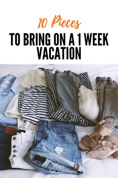 Beach Trip Capsule Wardrobe, 10 Day Travel Wardrobe Summer, Beach Vacation Capsule Wardrobe, Capsule Wardrobe For Travel, Beach Capsule Wardrobe, French Attitude, Vacation Capsule Wardrobe, Holiday Capsule Wardrobe, Travel Outfit Plane