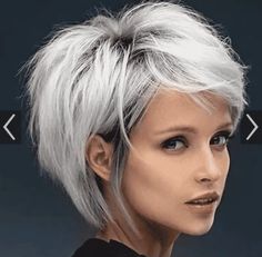 Rocker Hair, Short White Hair, Choppy Hair, Edgy Short Hair, Short Hair With Layers