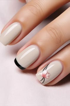 Simple Gel Nail Designs Spring, Milky French Nails, Harry Potter Nail Art, Be A Millionaire, Beauty Hacks Nails, Romantic Nails, Diy Acrylic Nails, Subtle Nails, Plaid Nails