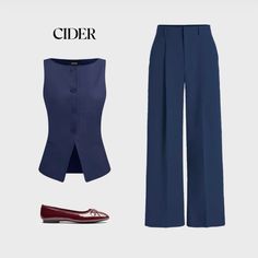 Work Wardrobe, Office Wear, Old Money, Cider, Work Outfit, Work Wear, Wardrobe, How To Wear