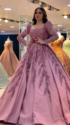 Ball Gowns Indian Wedding, Side Makeup For Indian Wedding, Ball Gowns Design, Gown Designs Indian Wedding Dresses, Full Sleeve Ball Gown, Gowns Dresses Indian Gowns Dresses Indian Party Wear, Gown For Engagement Bride, Long Gown Design For Wedding, Gown For Wedding Indian