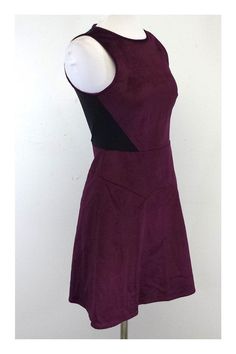 Size 2 Maroon Sleeveless Dress Concealed back zip Mesh back panel Flared skirt Waist 26.5" Shoulder to Hem 32.5" Burgundy Stretch Sleeveless Dress, Burgundy Sleeveless Stretch Dress, Sleeveless A-line Dress With Back Zipper For Night Out, Flared Skirt, Casual Work, Work Casual, Flare Skirt, Fashion Casual, Sleeveless Dress