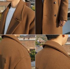 Stay warm and stylish with our Woolen Korean Long Coat. Made with a blend of cotton and polyester, it's perfect for the colder months. Keep cozy and fashionable with this versatile coat. Benefits: Comfort & Warm Gender: Men Season: Autumn/Winter Material: Polyester 70%, Cotton 30% Please check the size chart carefully before placing the order FOR MORE INFORMATION PLEASE CONTACT: antonioclothingstore@gmail.com FREE SHIPPING WORLDWIDE ON ALL ORDERS 14 DAYS RETURN AND FULL REFUND Long Cotton Winter Outerwear, Plain Long Coat For Winter, Plain Long Winter Coat, Plain Outerwear With Lapel Collar For Fall, Single Breasted Long Winter Outerwear, Winter Long Single Breasted Outerwear, Winter Long Single-breasted Outerwear, Long Single-breasted Winter Outerwear, Solid Long Pea Coat For Winter