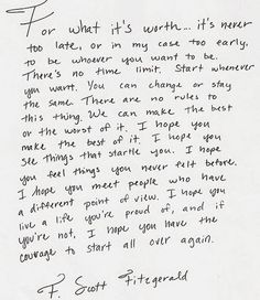 a handwritten letter from scott fitzgerald to his mother, june 8, 2013 photo by david egerd