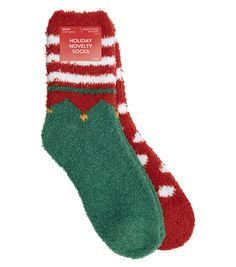 Get Cozy this Holiday Season with 2 Pairs of Christmas Elf & Red Dots Cozy Socks by HappyStep up your holiday sock game with these festive and whimsical socks from Happy These socks feature playful patterns of Christmas elves and red dots, perfect for getting into the holiday spirit The cozy material will keep your feet warm and comfortable all season longThese socks come in a one - size - fits - all design, making them a great gift for anyone on your holiday shopping list Whether you're lounging at home or out and about, these socks will add a touch of holiday cheer to any outfitProduct DetailsDimensions: 13 x 4 x 15 inchesHoliday novelty designWhimsical patterns featuring Christmas elves and red dotsOne - size - fits - all design Holiday Shopping List, Christmas Elves, Holiday Socks, Sock Game, Cozy Socks, Novelty Socks, Holiday Shopping, Joanns Fabric And Crafts, Christmas Jewelry