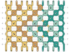 the diagram shows how many different types of chains are attached to each other with numbers