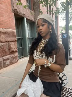 #fashion #streetwear #style #bubbleskirt Tyler Concert, Classy Baddie, The It Girl, Mildew Smell, Bubble Skirt, Black Art Pictures, Funky Fashion, Jewelry Lookbook, Streetwear Style