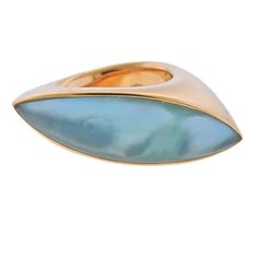 Vhernier Fuseau Mother of Pearl Crystal Rose Gold Ring Crystal Top, Antique Jewelry Rings, 7 Ring, Pearl Rose, Crystal Rose, Pearl Crystal, Modern Ring, Rock Crystal, Pearl Ring