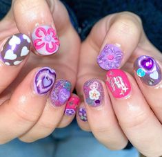 One Color Nail, Cosmic Nails, Teen Nails, Design Nail, Pink Acrylic Nails, Nails Desing