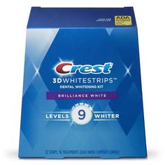 Crest Teeth Whitening Strips, Crest White Strips, Crest 3d White, Teeth Whitening Toothpaste, American Dental Association, Teeth Whitening Strips, Best Teeth Whitening, Whitening Kit, Teeth Whitening Kit