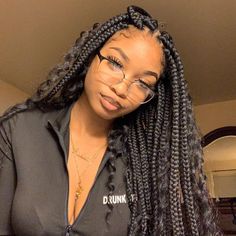 Birthday Hairstyle, Protective Braids, Hair Pics, Braids Ideas, Big Box Braids, Braiding Styles, Short Box Braids, Braided Styles, Hair Twist