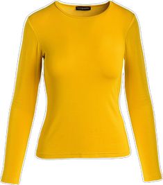 Yellow Fitted Crew Neck Top, Fitted Yellow Scoop Neck Top, Yellow Jersey, Busy Lifestyle, Professional Women, Jersey Top, Fashion Jewellery, Independent Designers Fashion, Yellow Orange