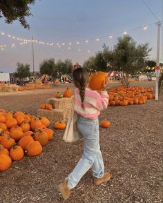 A Pumpkin, Walking