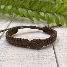 "Boho style bracelet, made of waxed cord, perfect for wear on your weekends on the beach!  Embrace the beauty of simplicity with our Wax Cord Bracelet. The natural and organic look of the waxed cord gives this bracelet a rustic charm, allowing you to effortlessly incorporate it into your everyday style. It's a piece that resonates with the simplicity of nature. Perfect gift for your boho friends. ♥ ITEM DETAILS: Total length: The size of the bracelet is adjustable. The bracelet for women closes approximately 6\", and the bracelet for men has an adjustable closure that will fit a 7\" wrist. Materials: Waxed cord.  Waxed Cord Available: Brown  Waxed Cord Size: 1mm waxed cord  ♥ GIFT IT Jewelry comes in a cute bag ready to gift! If you wish your item to be a gift, please let me know and I wil Wax Cord Bracelet, Boho Style Bracelets, Thread Bracelet, Surfer Bracelets, Thread Bracelets, Braided Bracelet, Cord Bracelet, Woven Bracelets, Boyfriend Birthday