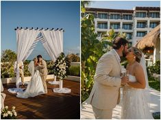 Wedding ceremony at Secrets Playa Blanca, Costa Mujeres Mexico.
​
​Read all about this real wedding at Secrets Playa Blanca, Mexico. 
​
​Learn why the couple chose this venue, their wedding planning experience and tips and advice for couples looking to get married at this all-inclusive resort.