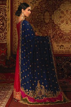 Latest Pakistani Dresses, Colour Blocking Fashion, Indian Outfits Lehenga, Punjabi Outfits, Bridal Lehenga Red, Pakistani Fashion Party Wear, Designer Party Wear Dresses, Embroidery Suits, Pakistani Dress Design