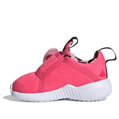 Pink Minnie Mouse Low-top Sneakers, Casual Pink Minnie Mouse Sneakers, Pink Adidas Training Sneakers, Adidas Non-slip Running Shoes, Breathable Sneakers For Training, Pink Core, Marathon Running Shoes, Adidas Kids, Marathon Running