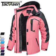 Find ideas๏ฟฝand inspiration for Women's Waterproof Ski Snow Jacket Winter Warm Fleece Lined Mountain Hiking Coat, Women's clothing Fall Windbreaker With Fleece Lining For Winter Sports, Windproof Fleece Jacket For Winter Sports In Fall, Winter Sports Windbreaker With Fleece Lining, Waterproof Windbreaker For Winter Sports In Fall, Windproof Windbreaker For Fall Skiing, Fall Skiing Windproof Windbreaker, Warm Fleece Jacket For Winter Outdoor, Winter Windproof Fleece Jacket For Sports, Winter Windproof Fleece Jacket For Hiking