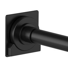 an image of a black toilet roll holder