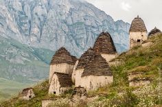 an old village on the side of a mountain