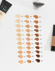 Maybelline Foundation Shades, Shades Of Foundation, Starter Makeup, Foundation Match, Superstay Maybelline, Matte Poreless Foundation, Maybelline Fitme, Maybelline Foundation, Fit Me Foundation