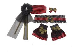 Blimey! Before you can sail the seven seas, you'll need this Pirate Accessory Kit that includes a a headband, cuffs, choker and hairclip. The perfect fashionable accessories to complete your pirate costume for Halloween, theater productions, Renaissance Fairs, theme parties, pirate weekends, cosplay and more. 1 set per package. One size fits most women and teens. Other pirate costumes and accessories are sold separately on our page – subject to availability. Pirate Costumes, Pirate Accessories, Fashionable Accessories, Costume For Halloween, Seven Seas, Pirate Costume, Theme Parties, The Seven, Costume Accessories