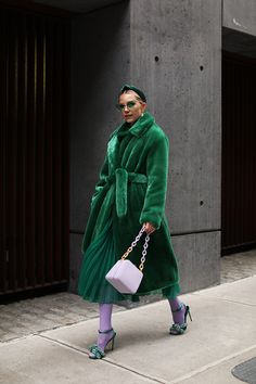 Blair Eadie, Faux Fur Hoodie, Women Belt, Fur Hoodie, Women Overcoat, Fur Coats Women, Green Coat, Turndown Collar