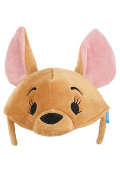 a winnie the pooh hat with ears