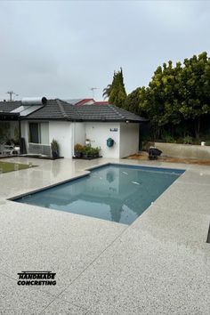 Honed Concrete Pool Edging & Pool Surrounds Concrete Slabs Around Pool, Concrete Pool Surround, White Concrete Pool Surround, Pool With Aggregate Concrete, Limestone Pool Paving