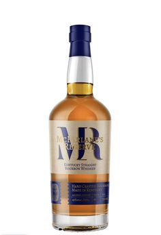 a bottle of w r williams kentucky straight bourbon whiskey