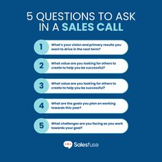 five questions to ask in a sales call info graphic by saffusee com