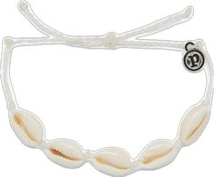 Adjustable Shell Bracelets For Beach Season, Adjustable White Beachy Bracelet, Coastal Adjustable Jewelry For Beach Season, Adjustable White Shell For Beach Season, Adjustable Coastal Jewelry For Beach Season, Casual Adjustable Shell Jewelry, Adjustable White Shell With Ocean-inspired Style, Adjustable White Ocean-inspired Shell, Casual White Shell As A Gift