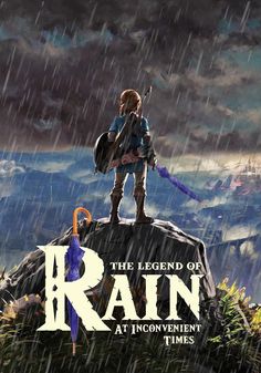 the legend of rain at inconvenient times poster