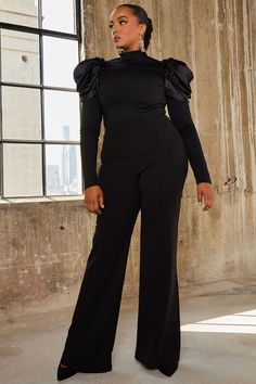 Kick butt, take names. Our Victoria High-Waisted Dress Pants in Black feature a high-rise, crepe-knit design with a pintuck detail down the front of both legs. Guaranteed to keep you looking as fancy as you are fierce. Available in Black and Mauve High-Rise Crepe Knit Pintuck on Front Back Hidden Zipper 35 inseam. Based On A Size Small 32 Inseam. Based On A Size Small - Short 95% Polyester 5% Spandex Imported | Victoria High Waisted Dress Pants in Black size XS by Fashion Nova Solid High Waist Dress Pants For Evening, High Waist Dress Pants For Evening, Fitted High Waist Wide Leg Pants For Fall, Spring Party Dress Pants In Elastane, Spring Party Dress Pants, Spring Party Dress Pants Made Of Elastane, Full-length Dress Pants For Party, Fall High-waisted Dress Pants For Night Out, Fitted Wide Leg Pants For Fall Party