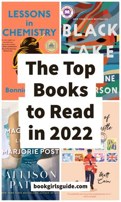 the top books to read in 2020 with text overlaying it that reads lessons in chemistry