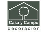 the logo for casa y campo decor