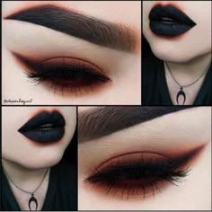 Demon Makeup, Makeup Zombie, Halloweenský Makeup, Halloween Make-up Looks, Makeup Tumblr, Eyeliner Tips