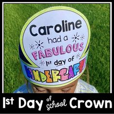 Editable First Day of School Crowns - Preschool Pre-K Kindergarten First Grade First Day Of Prek Activities, Beginning Of Year Preschool Crafts, First Day Of School Crowns Free, 1st Day Of Daycare Craft, First Day Of School Kindergarten, Kindergarten First Day Activities, First Day Of School Activities Preschool, First Day Of Kindergarten Activities, First Day Of Preschool Activities