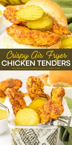 Make your Game Day food ideas healthier and easier with these Crispy Air Fryer Chicken Tenders! These crispy, delicious tenders are perfect for sandwiches or dipping and require less oil and cleanup. A standout for easy football snacks and Super Bowl appetizer recipes! Easy Football Snacks, Superbowl Food Appetizers, Air Fryer Chicken Tenders, Football Snacks, Game Day Food, Chicken Tenders