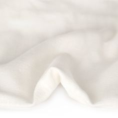 the white fabric is very soft and smooth