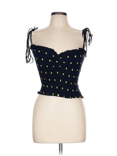 Zara Sleeveless Top Size: Large Blue Tops - used. 100% Cotton, Sweetheart, | Zara Sleeveless Top Blue Sweetheart Tops - Used - Size Large Zara Sleeveless Top, Sleeveless Top, Zara, Women Handbags, Womens Tops, Yellow, Blue, Clothes