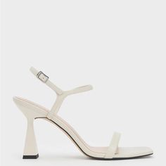 Nwob Smoke Free Fast Shipping Bundle To Save J White Square Toe Sandals With Heel Loop, Cream Sandals With Square Toe For Evening, Cream Square Toe Sandals For Evening, White Sandals Medium Width For Evening, Evening Sandals With Square Toe In Cream, White Medium Width Sandals For Evening, White Medium Width Evening Sandals, Charles And Keith Shoes, Charles Keith