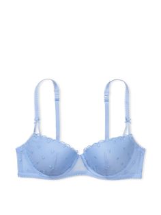 Buy Wink Lightly Lined Balconette Bra - Order Bras online 5000009522 - PINK US Bras Cute, Cute Bras Sets, Bra Png, Light Blue Bra, Lacy Bras, Pretty Bra, Youtuber Dr, Pink Bras