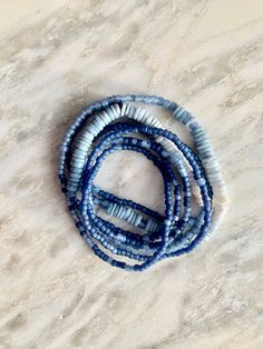 Custom-made/sized DENIM BLUE OPAL Gemstone Beaded wristlace wrap Bracelet and Necklace in One, Great Gift - Etsy Cheap Blue Wrap Bracelet With Round Beads, Blue Multi-strand Gemstone Beads Bracelets, Blue Multi-strand Bracelets With Gemstone Beads, Blue Gemstone Beads Jewelry For Layering, Blue Natural Stones Jewelry For Layering, Blue Jewelry With Natural Stones For Layering, Blue Multi-strand Hand Wrapped Beaded Bracelets, Blue Multi-strand Hand-strung Bracelet, Blue Hand-strung Multi-strand Bracelet