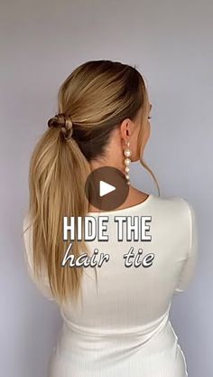 102K views · 6.1K reactions | What you shouldn’t miss ☀️👇🏼

🇺🇸Stylish and simple hairstyle that you can do at home in just a few minutes and is suitable for any occasion. All you need are three transparent hair ties. You can get them wherever there are hair products, such as drugstores. Finally, secure the braid with hairpins so that the embellishment stays in place.

📌Don’t forget to save this ponytail idea for later and you might even want to follow me for more hairstyle ideas😀

🇩🇪Stylische und einfache Frisur, die du in nur wenigen Minuten zu Hause machen kannst und für jeden Anlass passt. Du brauchst dafür nur drei durchsichtige Haargummis. Du bekommst sie überall dort, wo es Haarprodukte gibt, wie z.B. im Drogeriemarkt. Befestige zum Schluss das Gefecht mit Haarnadeln, damit d Quick Hairstyles For School, Simple Hairstyle, Mascara Tips, Quick Hairstyles, Crazy Hair, Hairstyles For School, Vintage Hairstyles, Hairstyle Ideas, Hair Products