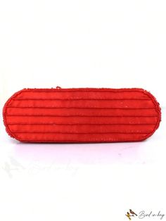 BirdinBag - Small Red Sequin Square Decor Bag with Top Handle Red Baguette Bag With Detachable Strap And Top Handle, Red Top Handle Baguette Bag With Detachable Strap, Red Tote Baguette Bag For Shopping, Red Baguette Tote Bag For Shopping, Red Top Handle Baguette Bag For Shopping, Red Baguette Bag With Top Handle For Shopping, Elegant Red Baguette Bag For Evening, Red Tote Baguette Bag With Removable Pouch, Red Baguette Tote Bag With Removable Pouch