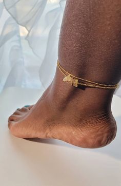 Elastic Gold Beaded Anklet Set, Citrine Crystal Ankle Bracelet, 2 Ankle Bracelets, Anklets for Women, Beaded Anklets, African Jewelry - Etsy Beaded Gold Anklets For Summer, Summer Beaded Gold Anklets, Gold Beaded Anklets For Gift, Gold Anklets With Round Beads For Festival, Adjustable Gold Beads Anklets, Adjustable Beaded Chain Anklet As Gift, Gold Anklets With Beads For Summer, Adjustable Gold Ankle Wrap Anklet, Adjustable Beaded Gold Anklets