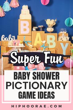 baby shower game ideas for the super fun baby shower